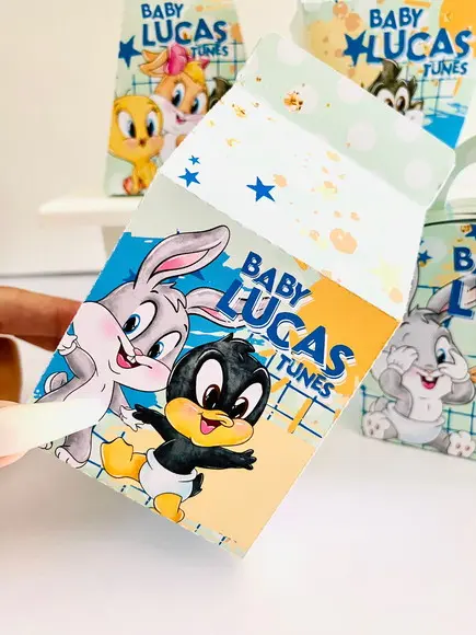 Arquivo de Corte Looney Tunes Baby 38 (compre 1 Lev+10