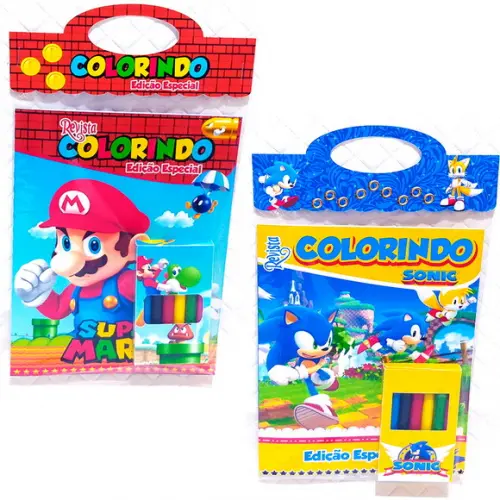 Arquivo de Corte Lote Livrinho de Colorir 3 (compre 1 Lv+10