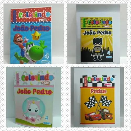 Arquivo de Corte Lote Livro de Colorir 07 ( Compre 1 e Lv+10