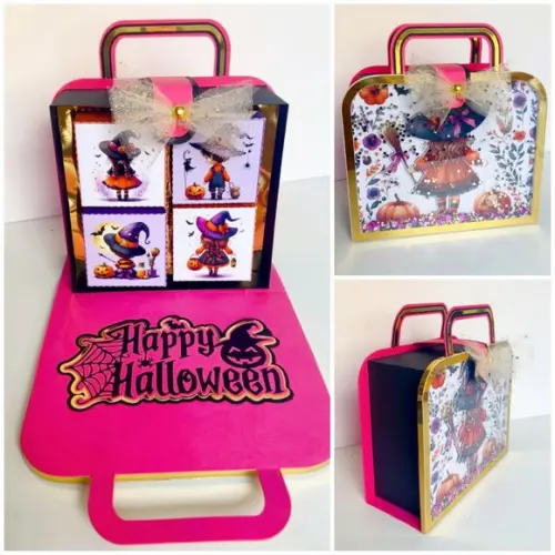Arquivo de Corte Maleta Halloween (compre 1 e Lv+10