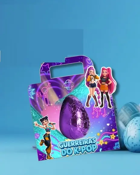 Arquivo de Corte Maleta Ovo de Páscoa 26 (compre 1 Lev+10