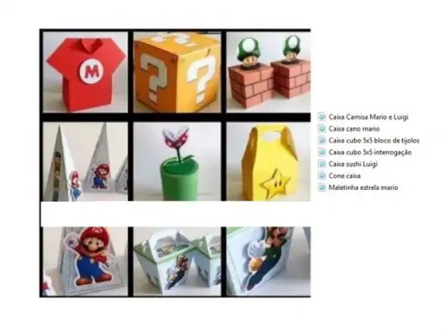 Arquivo de Corte Mario Bros - 90 ( Compre 1 e Leve+11