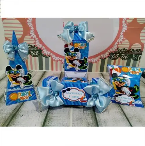 Arquivo de Corte Mickey Pool Party ( (compre 1 Leve+10