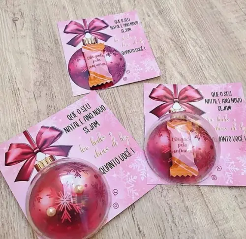 Arquivo de Corte Mimos de Natal Rosê Gold (compre 1 Lev+11