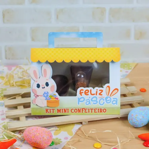 Arquivo de Corte Mini Confeiteiro Coelho 2 (compre 1 Lv+11