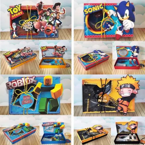 Arquivo de Corte Mini Confeiteiro Meninos 069(compre 1 Lv+10