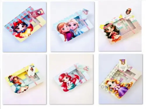 Arquivo de Corte Mini Confeiteiro Princesas (compre 1 Lev+11