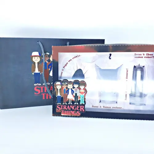 Arquivo De Corte Mini Confeiteiro Stranger Things ( Leia A D