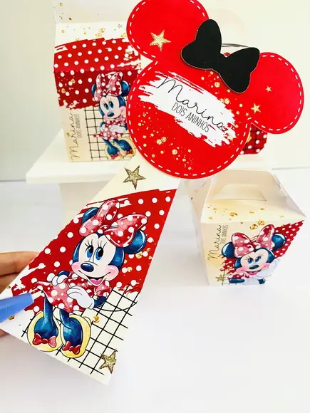 Arquivo de Corte Minnie Aquarela 25 (compre 1 Lev+11