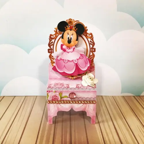 Arquivo de Corte Minnie Rosa Realeza 52 (compre 1 Leve+5