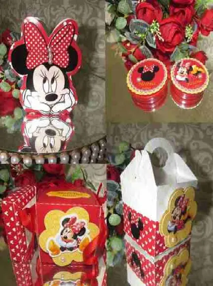 Arquivo de corte Minnie vermelha 17 ( LEIA A DESCRIÇÃO