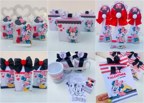 Arquivo de Corte Minnie Vermelha 47 (compre 1 Leve+10