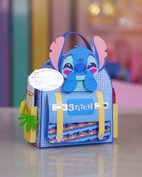 Arquivo de Corte Mochila Stitch 2 (compre 1 Lev+11