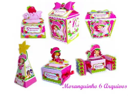 Arquivo de Corte Morangunho 04 (compre 1 e Leve+10