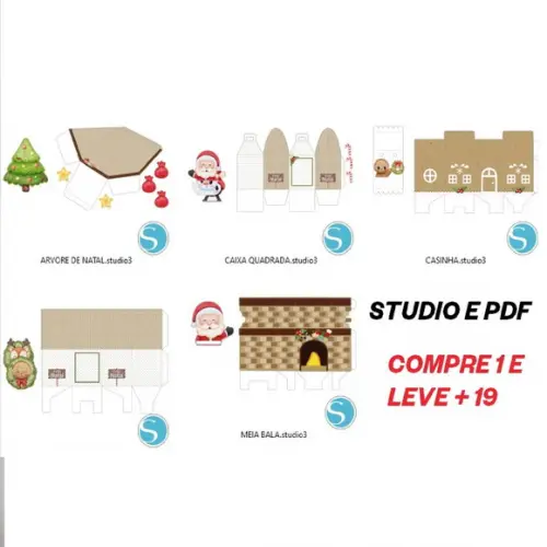 Arquivo de Corte Natal 2023 - 61 (compre 1 Leve+11