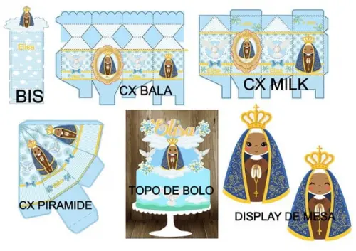 Arquivo de Corte Nossa Senhora Aparecida (compre 1 Leve +5