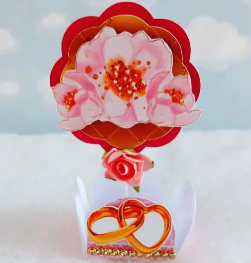 Arquivo de Corte Noivado Floral ( Leia a Descrição