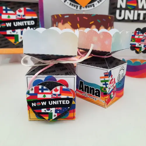 Arquivo De Corte Now United 8 ( Leia A Descrição