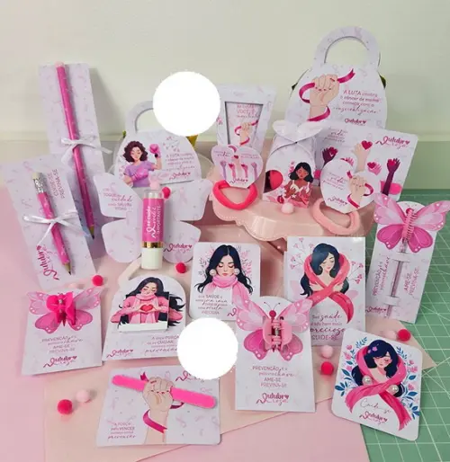 Arquivo de Corte Outubro Rosa 24-1 ( Compre 1 e Lev+10