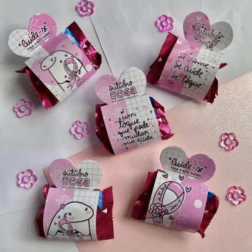 Arquivo de Corte Outubro Rosa Flork (compre 1 Leve+10