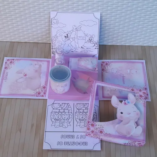 arquivo de corte PÁSCOA Coelhinha Rosa - 05