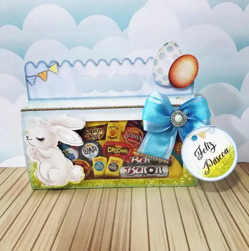 Arquivo de Corte Páscoa Menino 08 (compre 1 Eleve+10