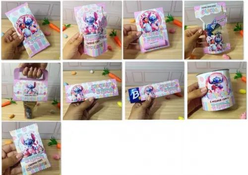 Arquivo de Corte Páscoa Stitch (compre 1 Lev+11
