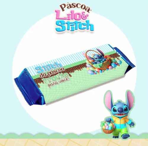 Arquivo de Corte Páscoa Stitch Menino (compre 1 Lev+11