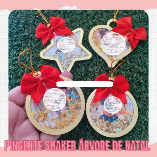 Arquivo de Corte Pingente Árvore de Natal (compre 1 Leve+10