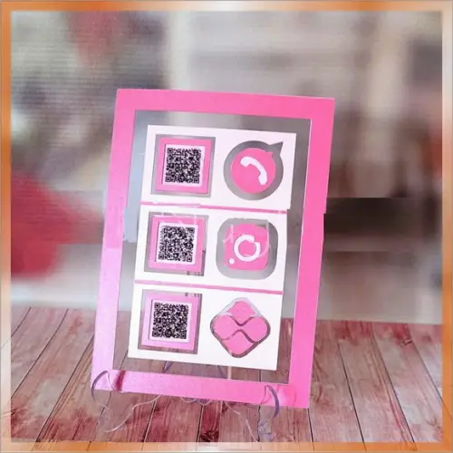 Arquivo de Corte Placa Pix Qrcode (compre 1 Leve +10