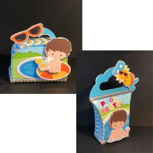 Arquivo de Corte Pool Party Menino 25 (compre 1 e Leve+10