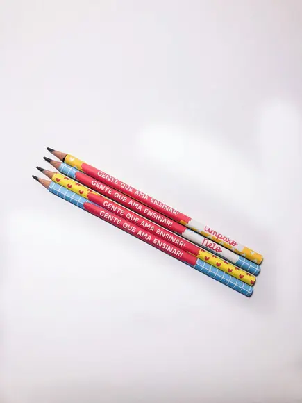 Arquivo de Corte Porta Lápis Professores (compre 1 Leve +10