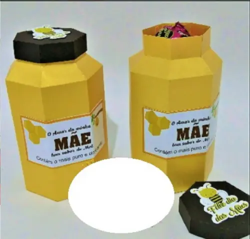Arquivo de Corte Pote de Mel Dia das Mães (compre 1 Leve+10