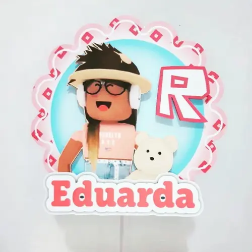 Arquivo de Corte Roblox Menina 2021-5 (compre 1 Leve+11