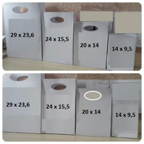 Arquivo de Corte Sacolas 21 (compre 1 Leve+11