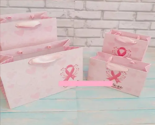 Arquivo de Corte Sacolas Outubro Rosa (compre 1 Leve +10