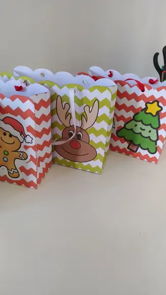 Arquivo de Corte Sacolinha de Natal 2021 (compre 1 Leve+10