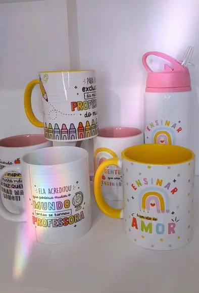 Arquivo de Corte Sublimação Professores 2 (compre 1 Lv+10