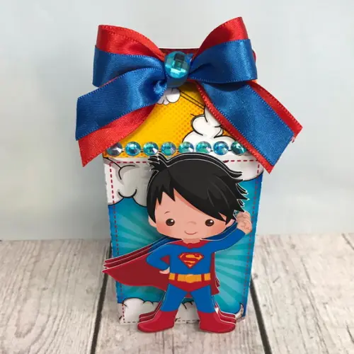 Arquivo de Corte Super Homem Cute (compre 1 Leve+10