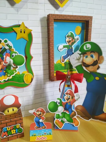 Arquivo de Corte Super Mario Bros 19 (compre 1 Leve +10