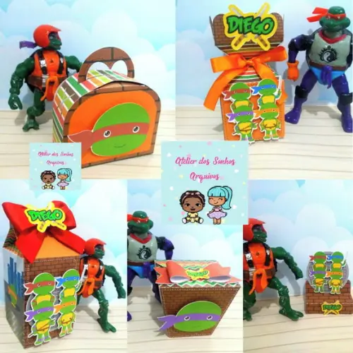 Arquivo de Corte Tartaruga Ninja 5 (compre 1 Leve+10