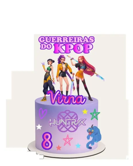 Arquivo de Corte Topo Guerreiras do Kpop (compre 1 Lev+5