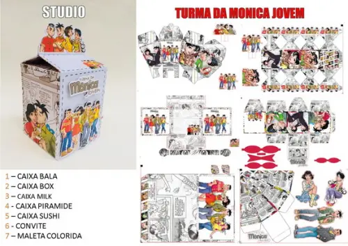 Arquivo de Corte Turma da Monica Jovem ( Leia a Descrição
