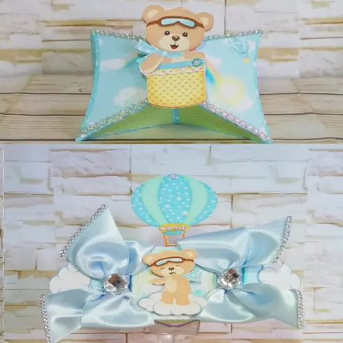 Arquivo de Corte Ursinho Baloeiro ( Compre 1 e Leve+10