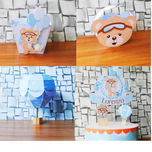 Arquivo de Corte Ursinho Baloeiro 7 ( Compre 1 e Leve +5
