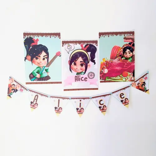 Arquivo de Corte Vanellope 1 (compre 1 Leve+5