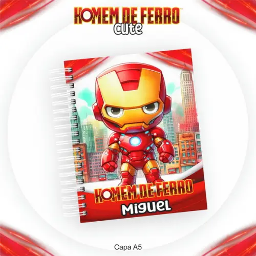 Arquivo de Corte Volta as Aulas Homem de Ferro Cute 1(compre 1 Le