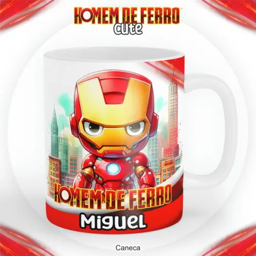 Arquivo de Corte Volta as Aulas Homem de Ferro Cute 1(compre 1 Le