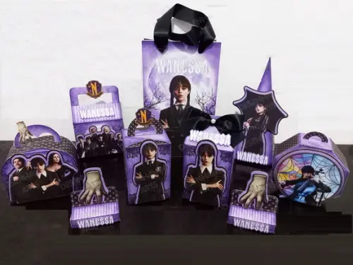 Arquivo de Corte Wandinha 15 (compre 1 Leve+5