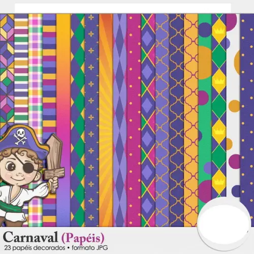 Arquivo Kit Digital Carnaval 3 ( Compre 1 e Leve+5